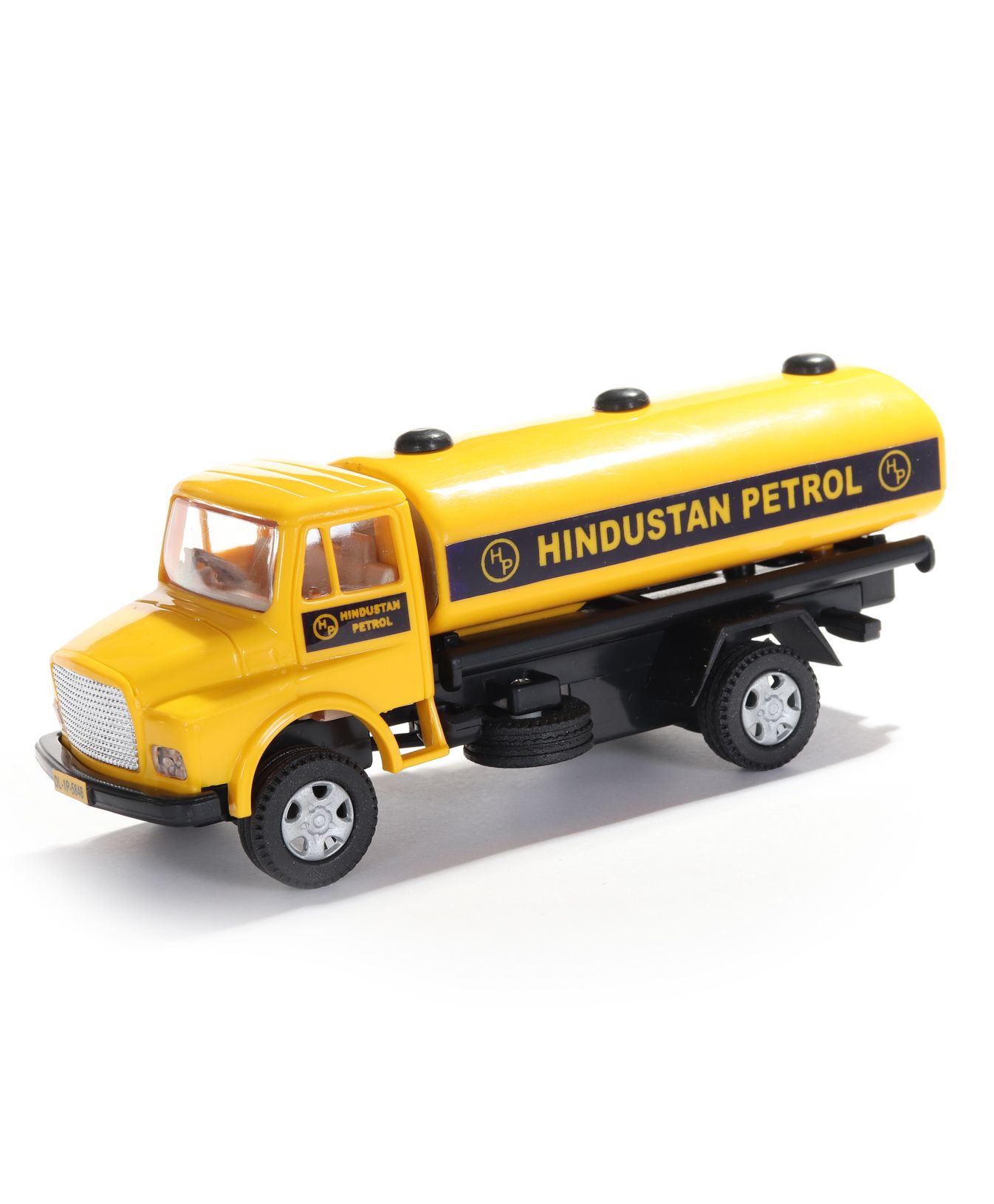 Centy Pull Back Telco Toy Tanker - Yellow-picture-22