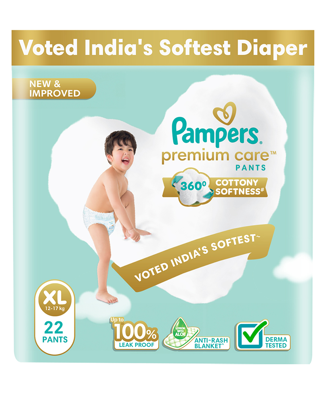 Pampers Premium Care Softest Ever Diaper Pants Extra Large - 22 Pieces-picture-24