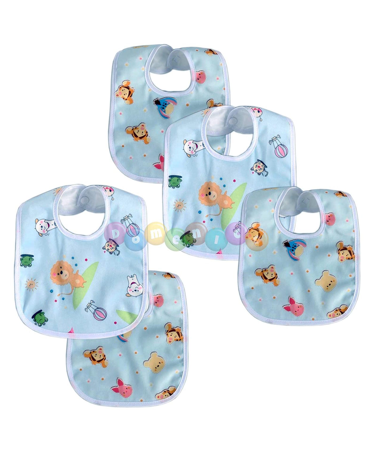 Fantasy India Baby Soft Feeding Bibs - Assorted-picture-26