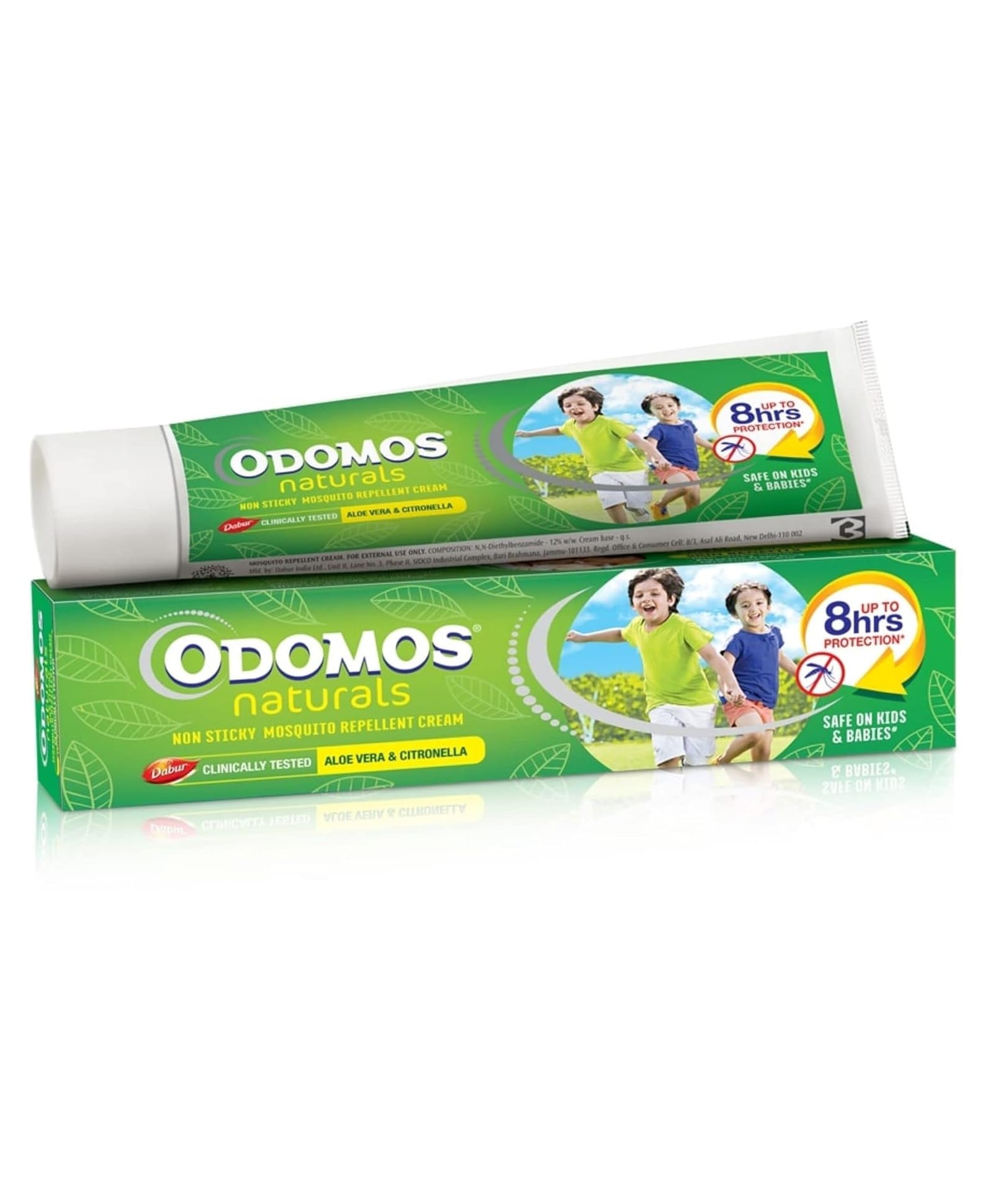 Dabur Odomos Naturals Non-sticky Mosquito Repellent Cream - 100g-picture-2