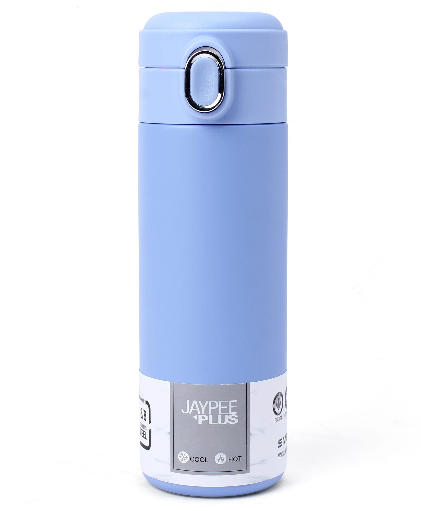 Jaypee Plus Uniform Vacuum Insulated Stainless Steel Bottle Sky Blue - 400 ml-image-47
