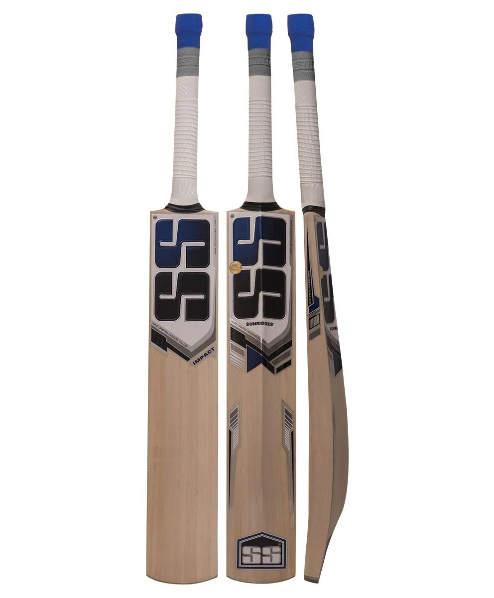 SS Impaact Short Handle Kashmir Willow Cricket Bat - Brown-picture-11