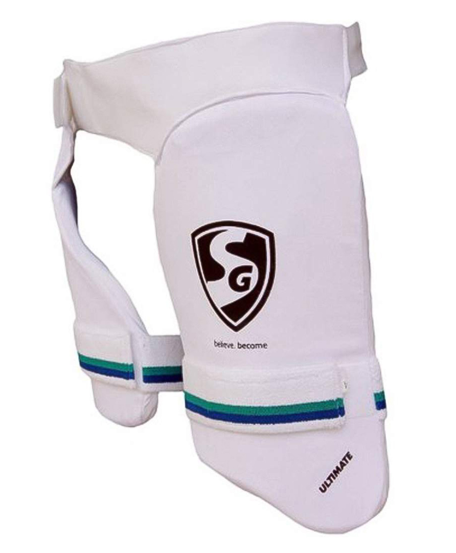 SG PU Ultimate Thigh Guard Youth Right Side - White-picture-11