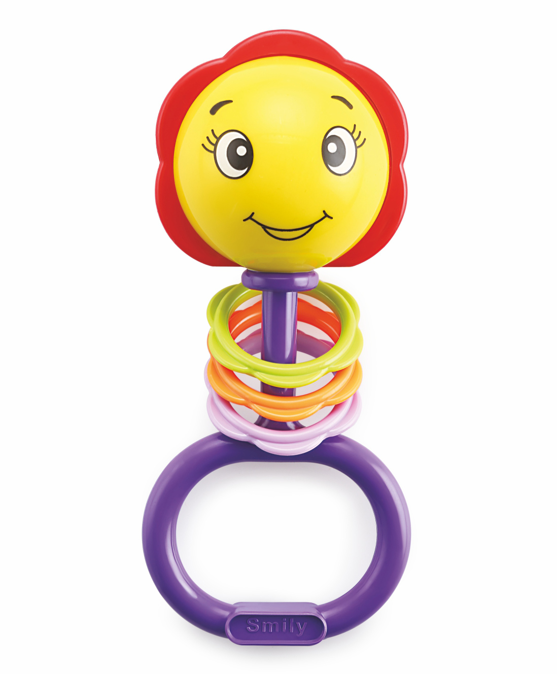 BeeBaby Noggin Stick Rattle - Multicolor-picture-40