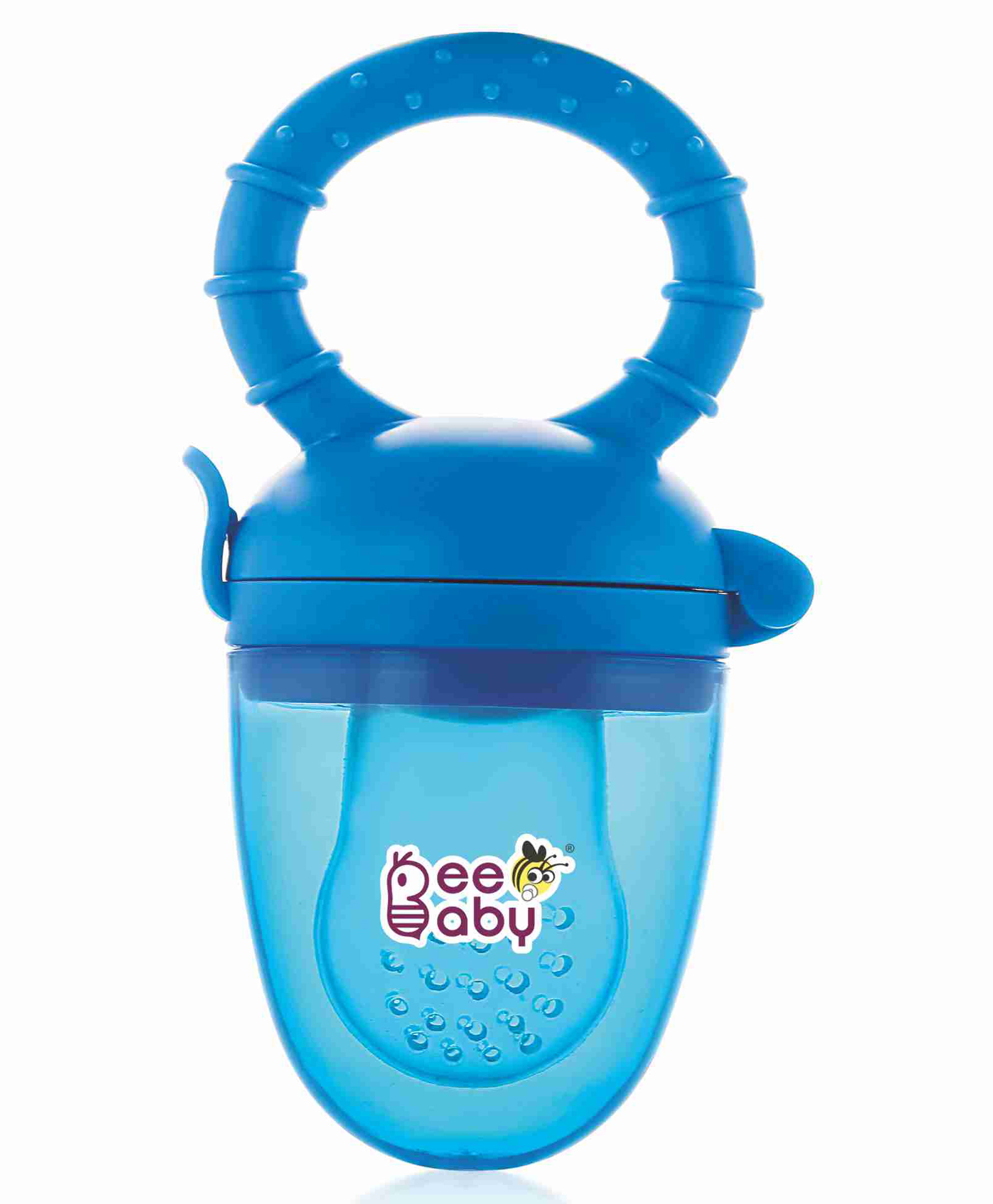 BeeBaby Fruttino Silicone Food Fruit Nibbler Soft  - Blue-picture-33