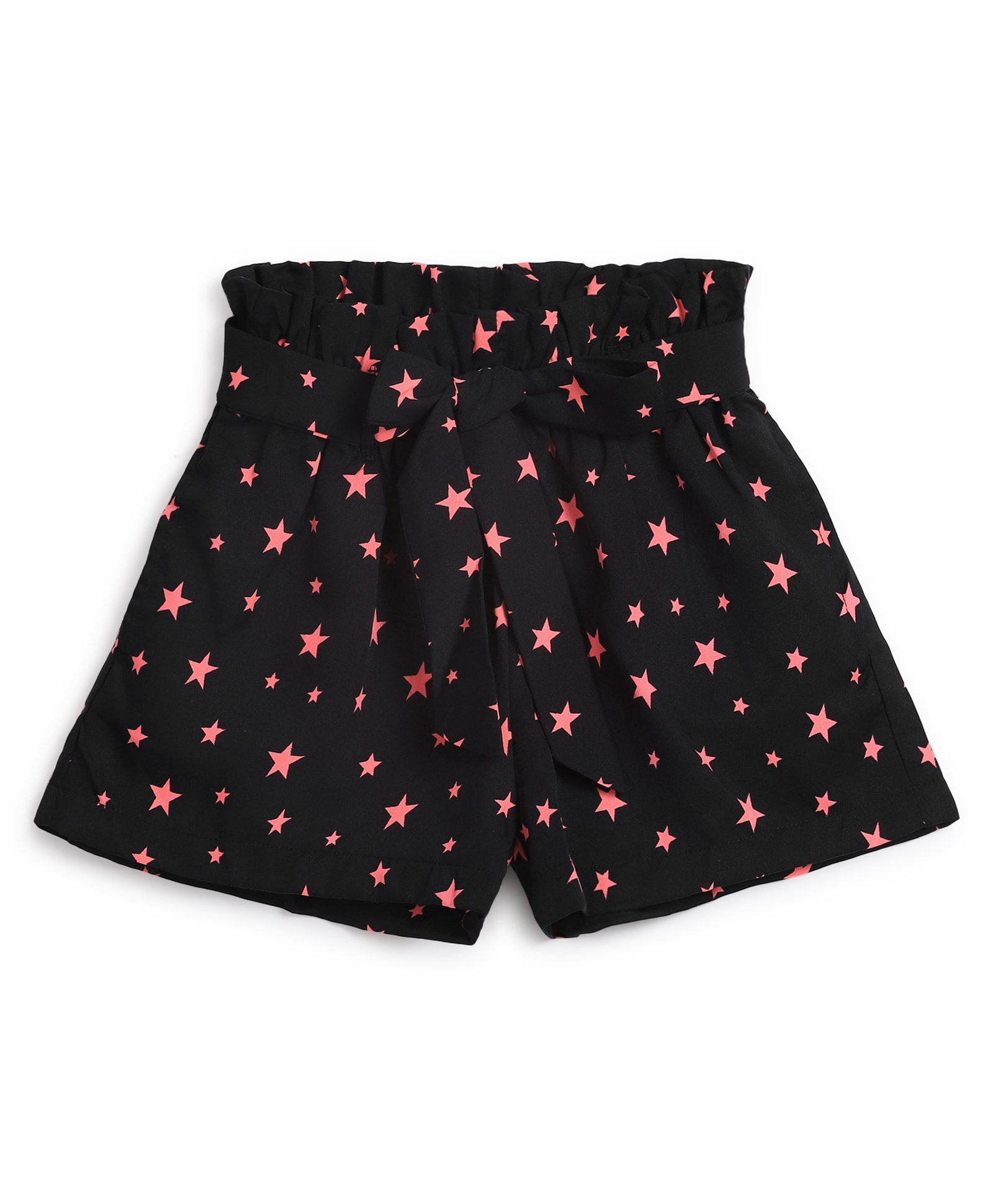 Chuppan Chupai All Over Star Printed Shorts - Black-picture-6