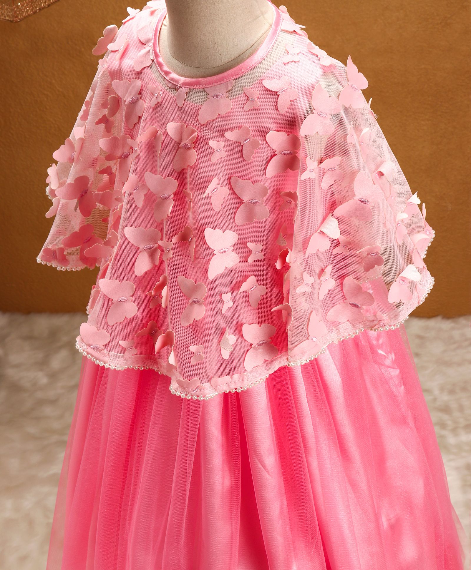 poncho dress for baby girl