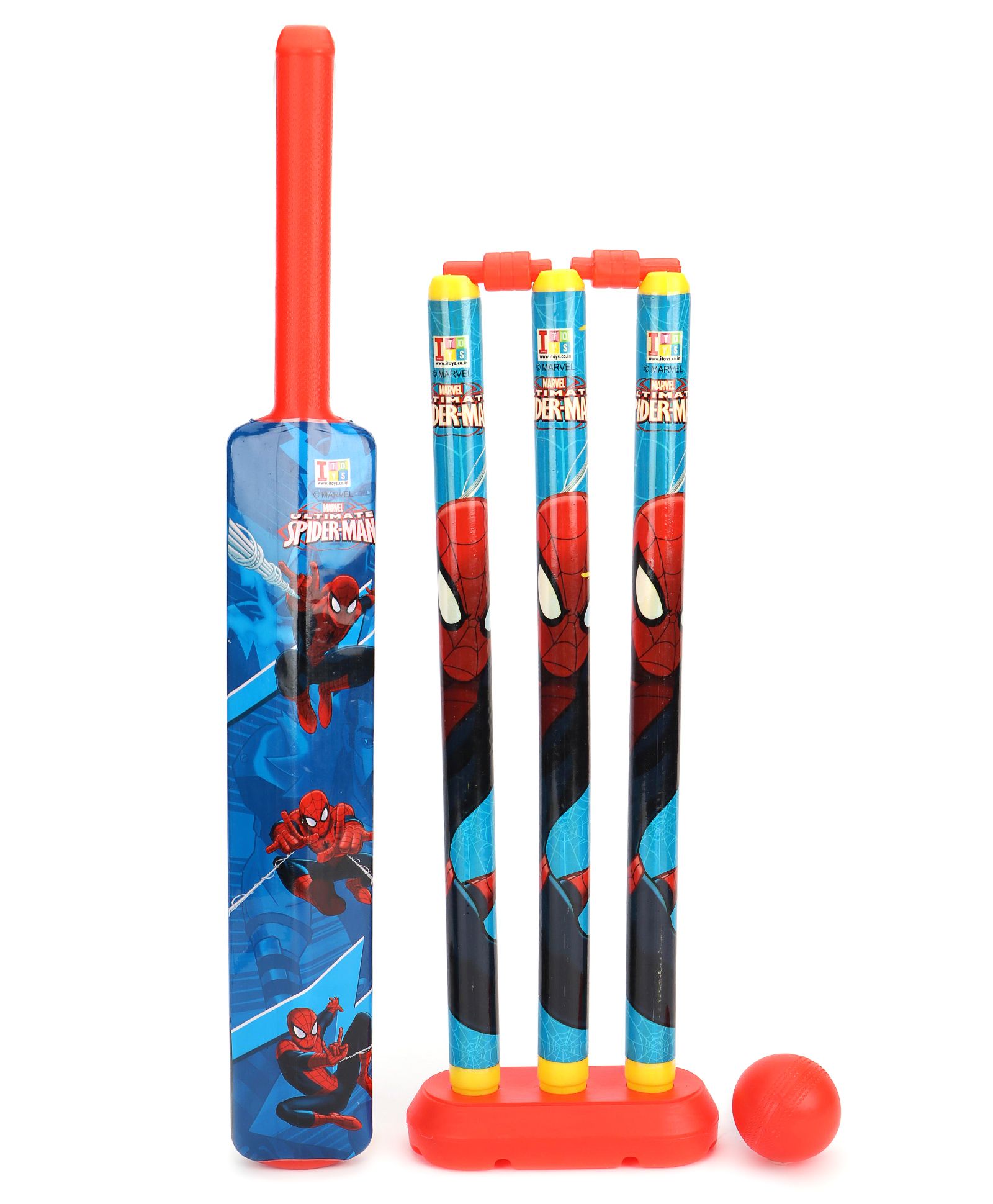 Marvel Spider Man Cricket Set (Color & Print May Vary)-image-32