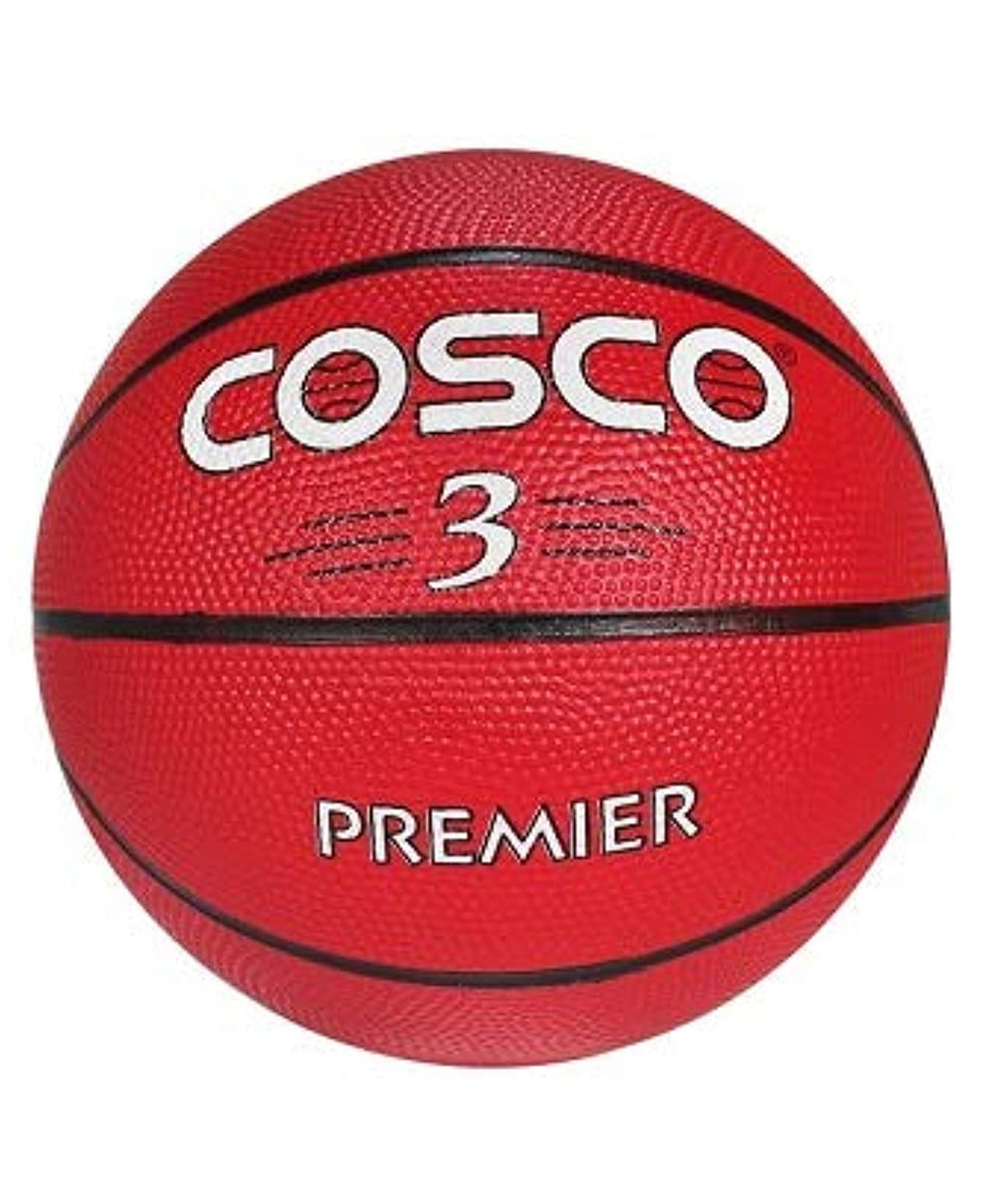 Cosco Premier Basketball Size 3 - Red-picture-21