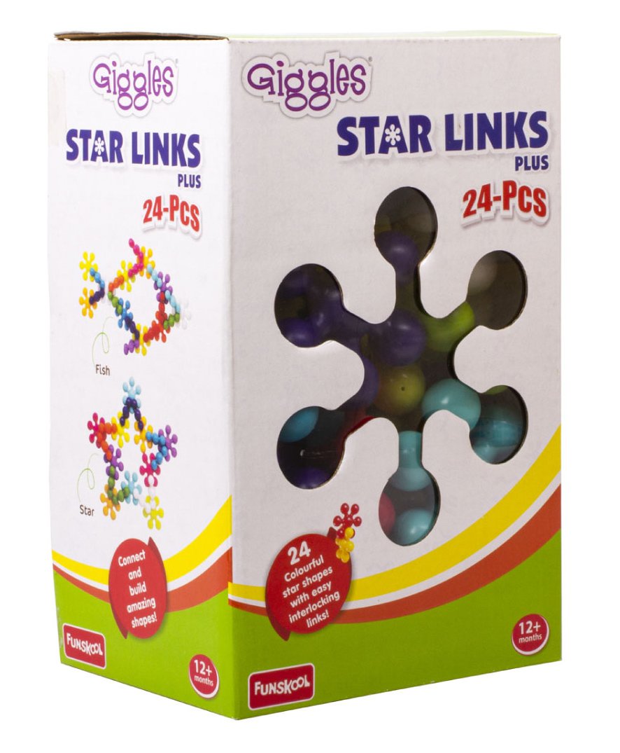 Giggles Star Link Learning & Educational Toy Multicolor- 24 Pieces-picture-28