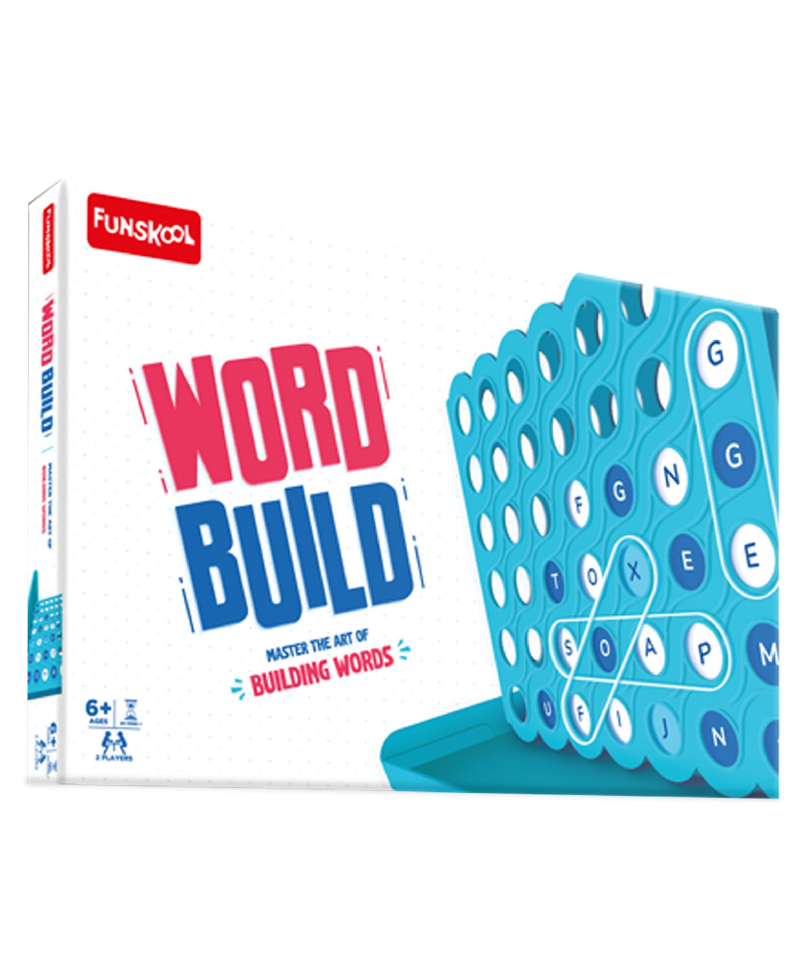 Funskool Word Build Board Game - Multicolour-picture-34