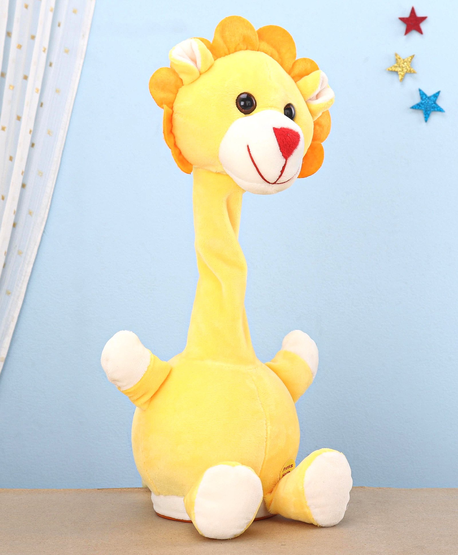 Aarohi Toys Musical Dancing Lion - Yellow-image-36