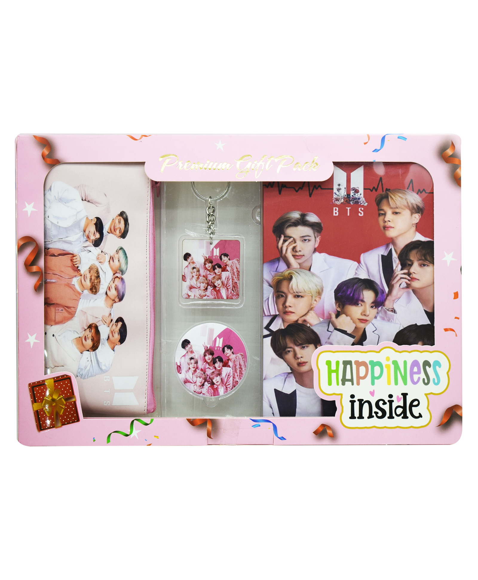 Asera BTS BT21 Theme Stationery Kit for Kids Stationery Set - Pink-picture-34