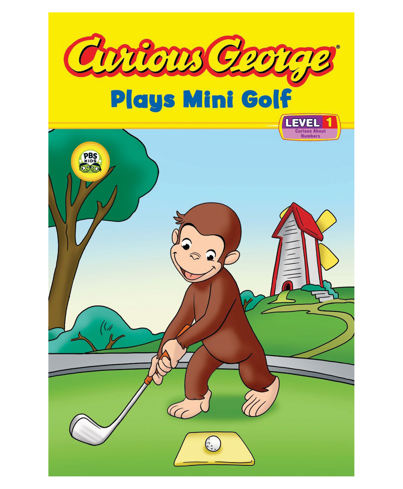 Curious George Plays Mini Golf CGTV Reader By H.A. Rey - English-image-49