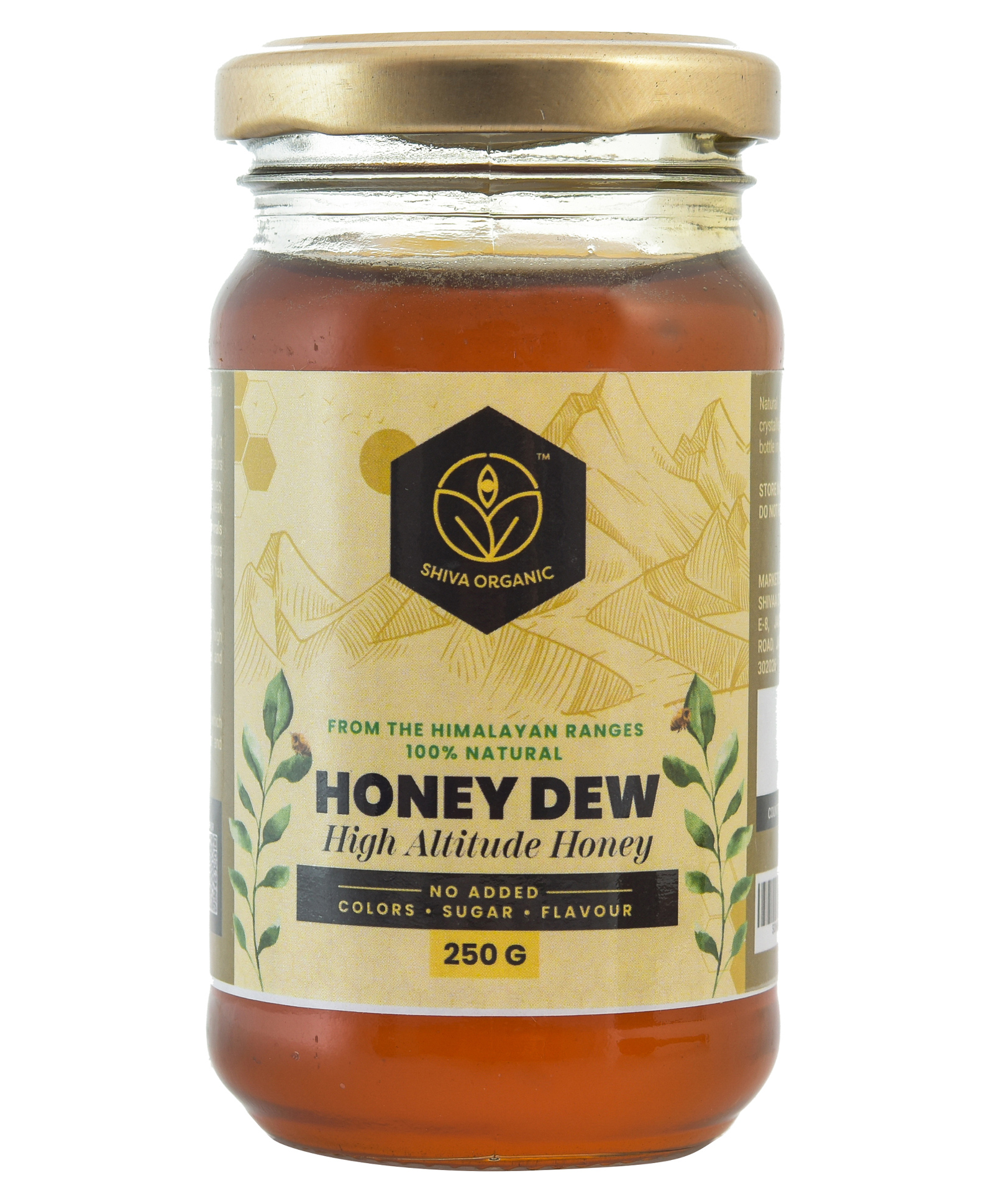 Shiva Organic Honey Dew High Altitude Himalyan Honey Pure and Natural - 250 g-image-47