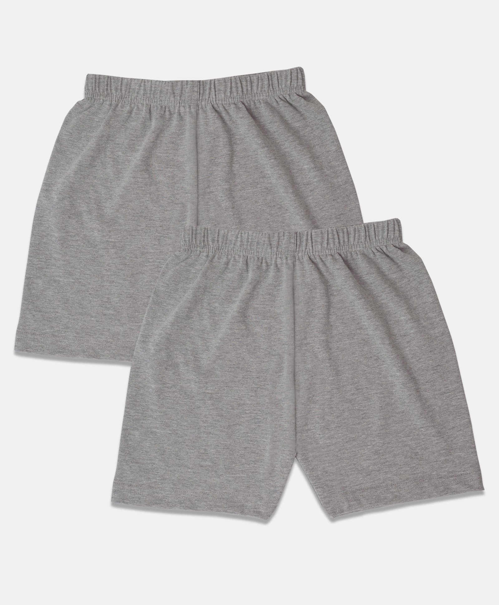 SillySally Pack Of 2 Solid Inner Shorts - Grey Melange-picture-38