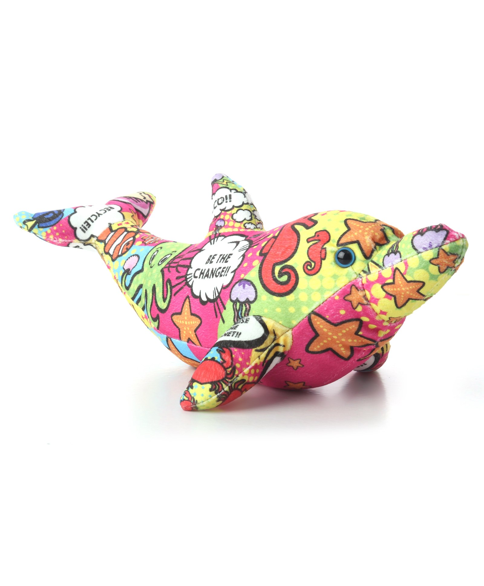Wild Republic Planet Message Dolphin Multicolour - Length 38 cm-image-12