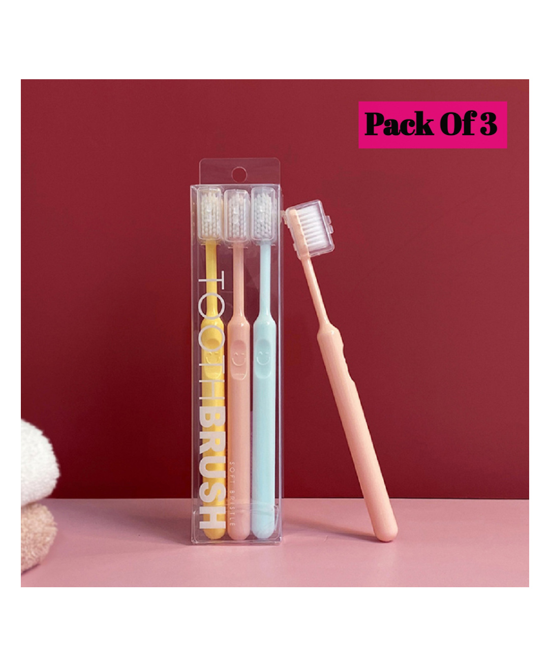 BOXOT IMPEX  Ultra Soft Bristle Toothbrush (Color and Design May Vary)-image-17