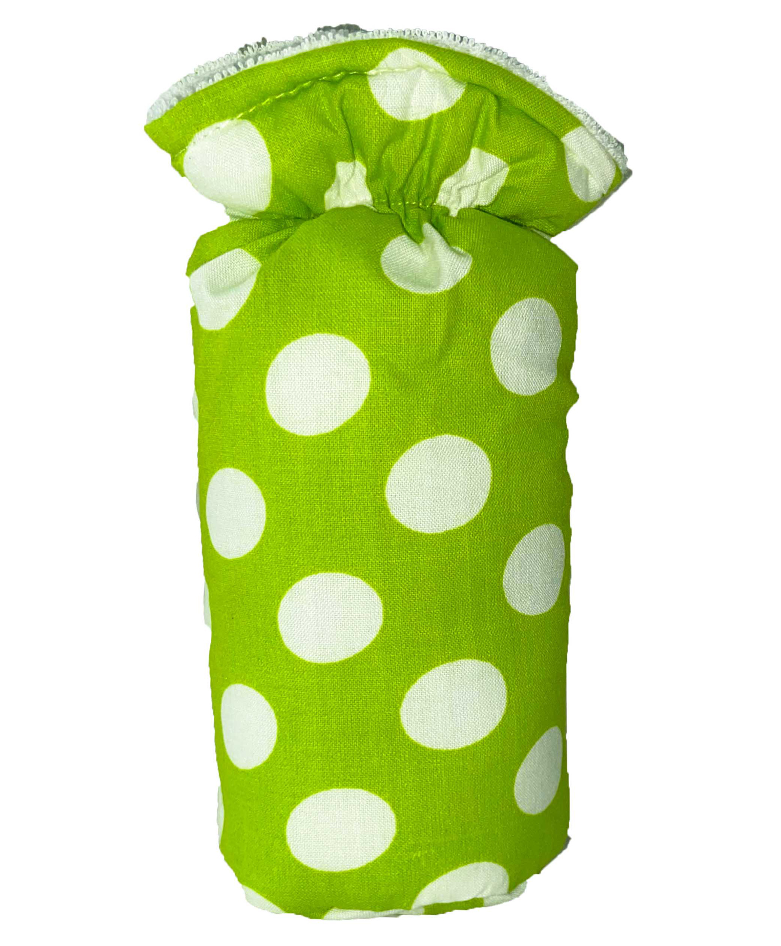 Mittenbooty Baby Bottle Cover Textile Large Dots Print-Green-image-28