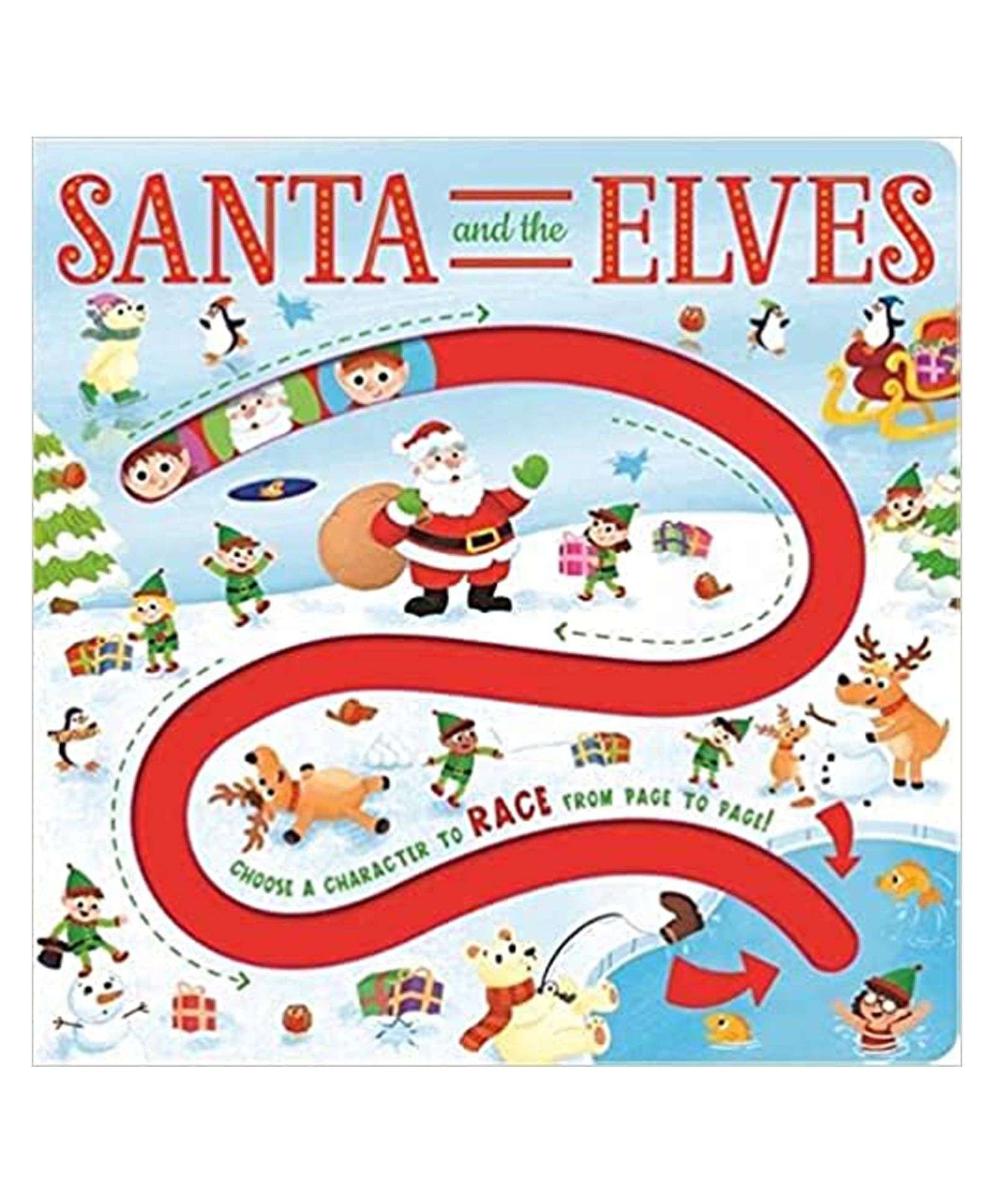 Santa and the Elves Board Book - English-image-7