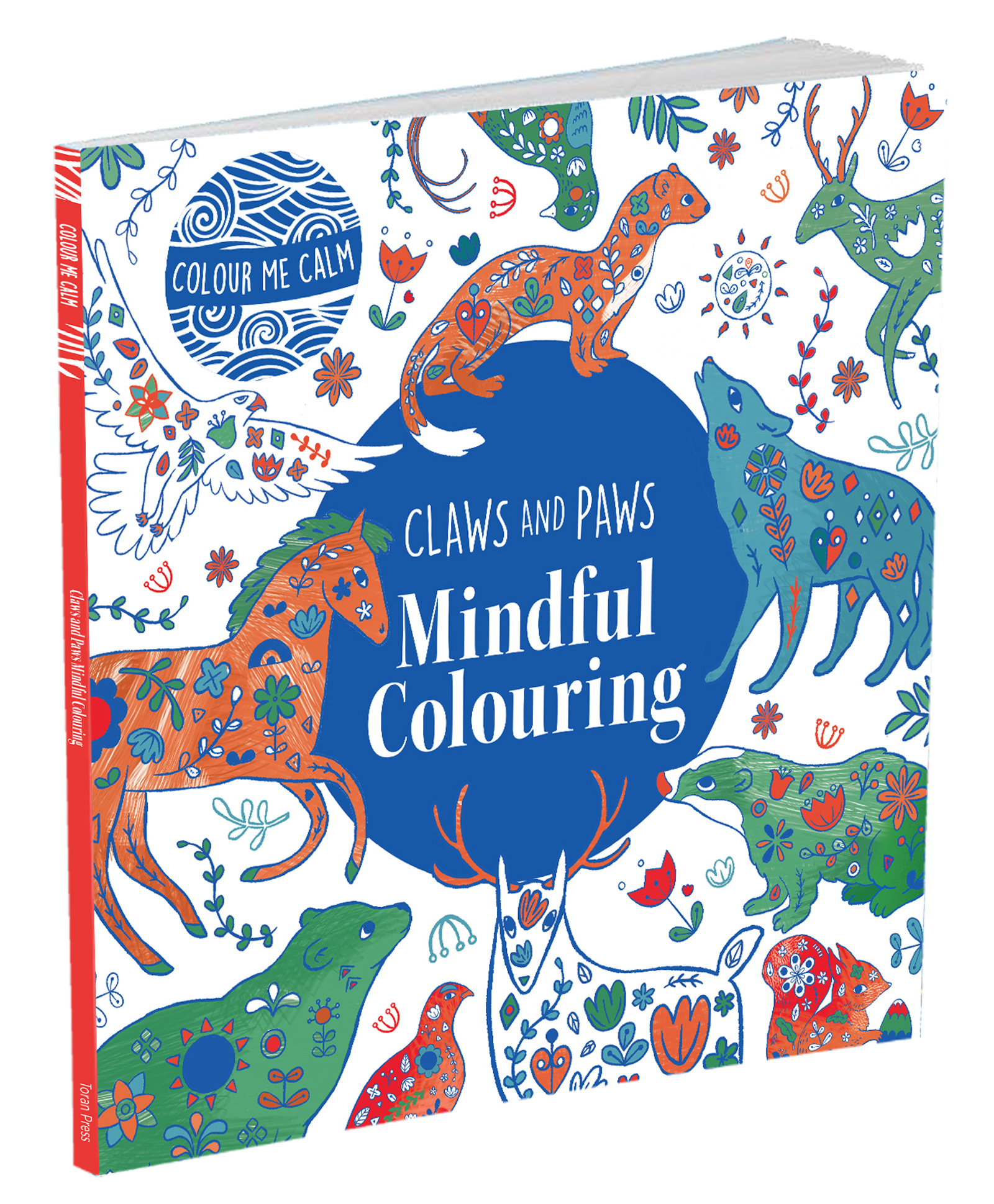 parragon Colour Me Calm Claws & Paws Mindful Colouring - English-picture-14