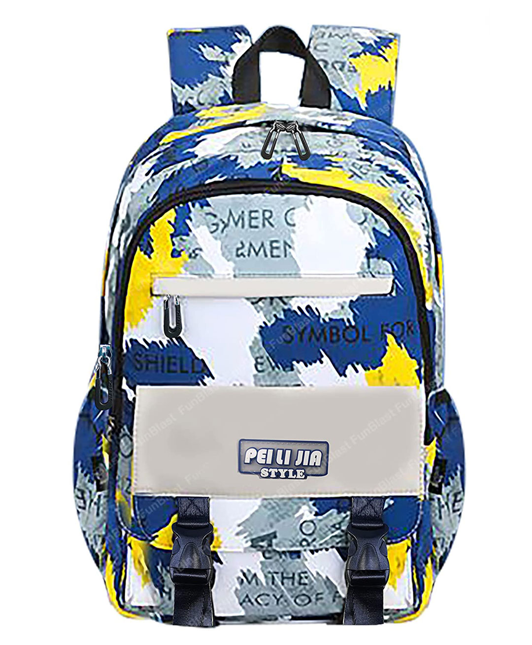FunBlast Lightweight Multipurpose School Bag Multicolour - 18 Inches-image-28