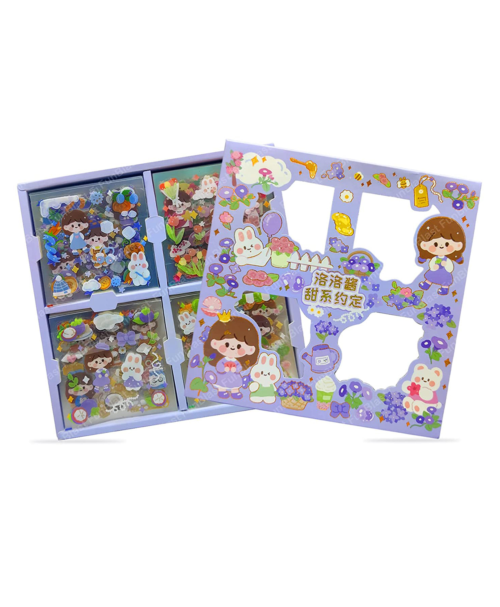 FunBlast Cartoon Theme Washi Stickers  100 Sheets-picture-24