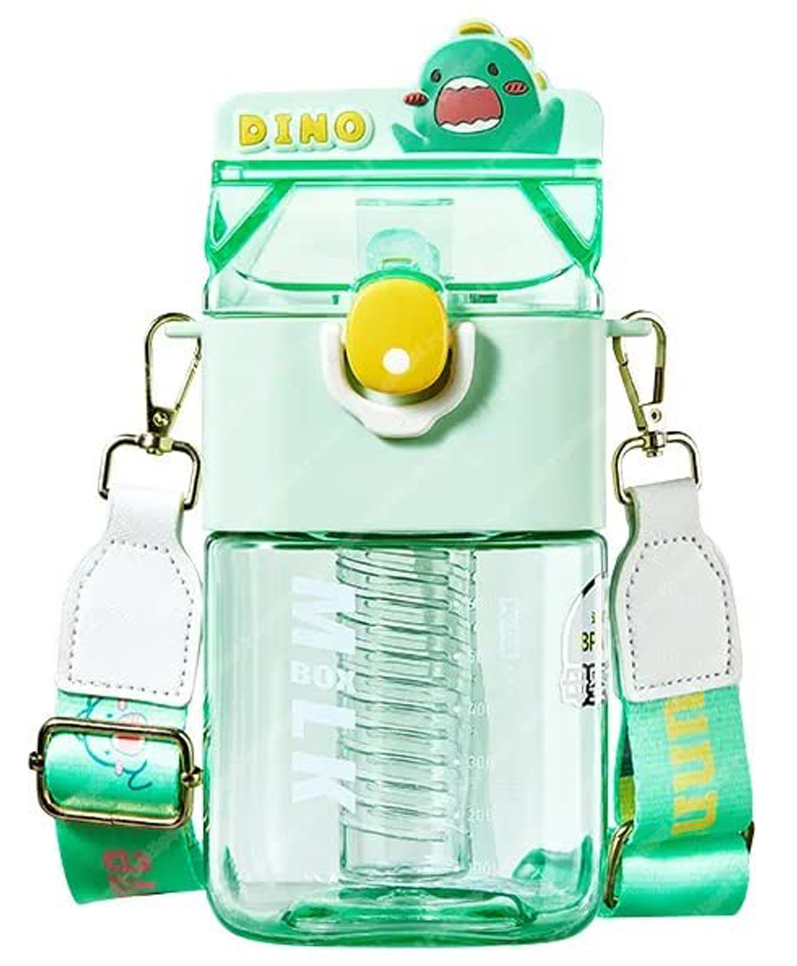 FunBlast Dino Water Bottle with Sipper - 950 ml-image-1