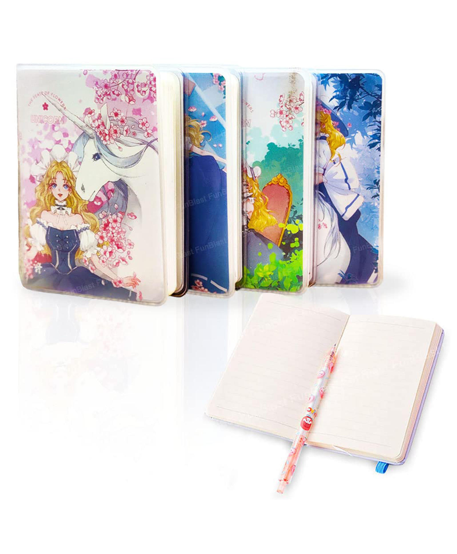 FunBlast Unicorn Theme Mini Diary for Kids  Pack of 4-picture-19