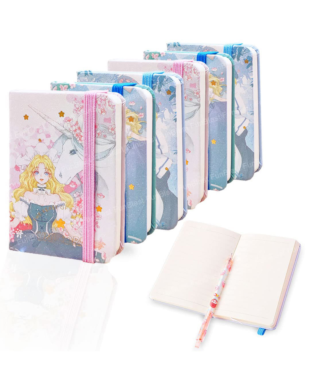 FunBlast Cute Unicorn Diary for Kids  Pack of 6-image-41