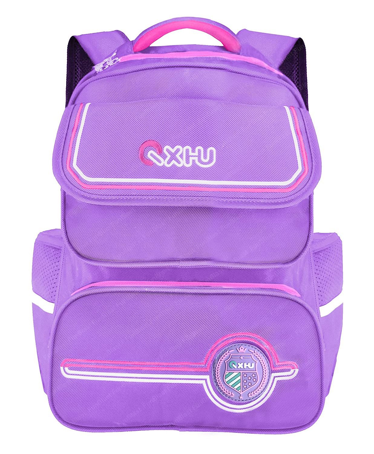 FunBlast Multipurpose School Bag for Kids Purple - 16 Inches-picture-31