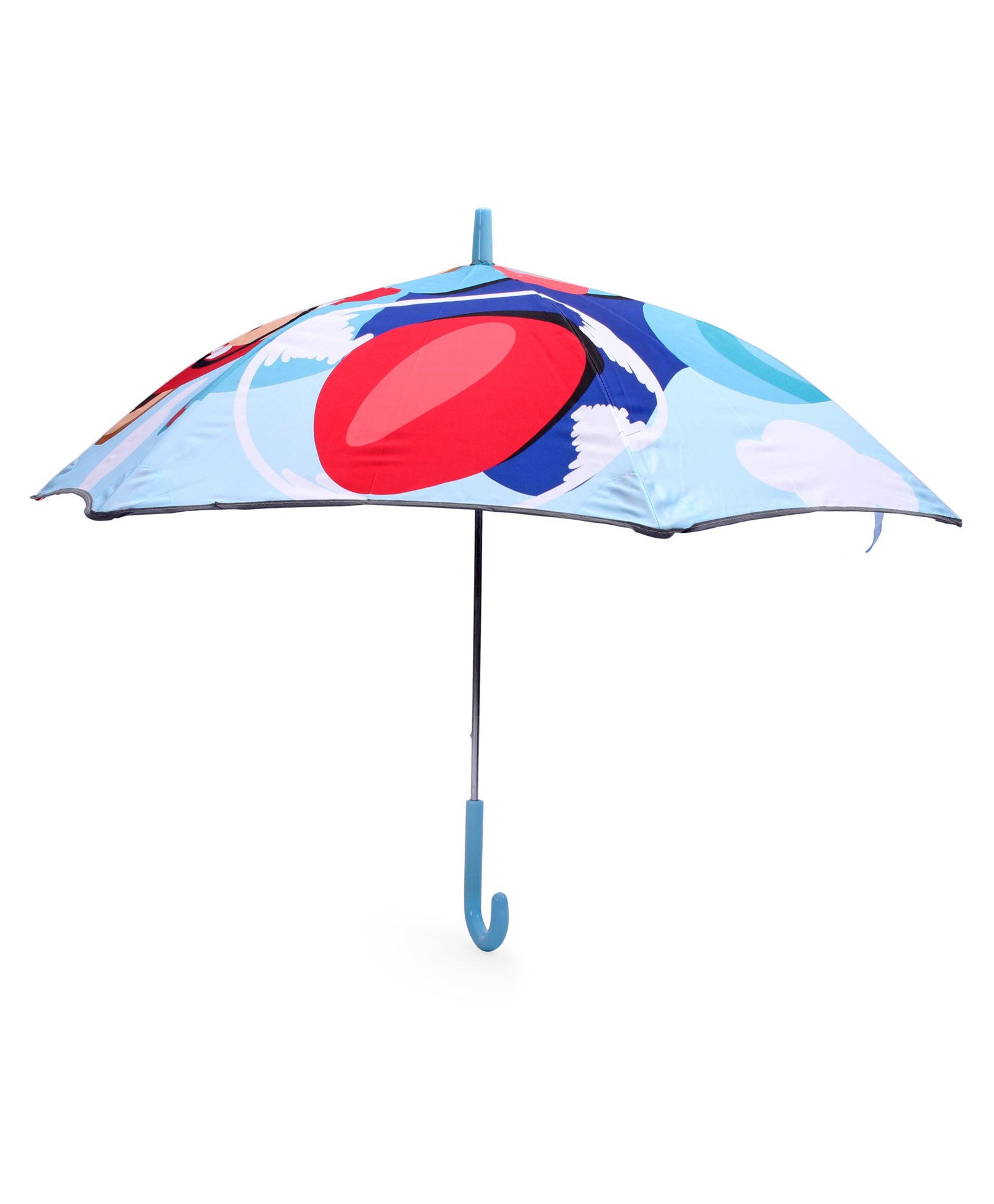 Babyhug Unisex Racer Print Kids Umbrella - Multicolor-picture-27