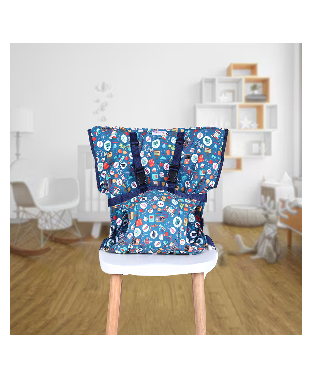 Magic Seat Science Design Belt For Feeding Baby - Blue-picture-16