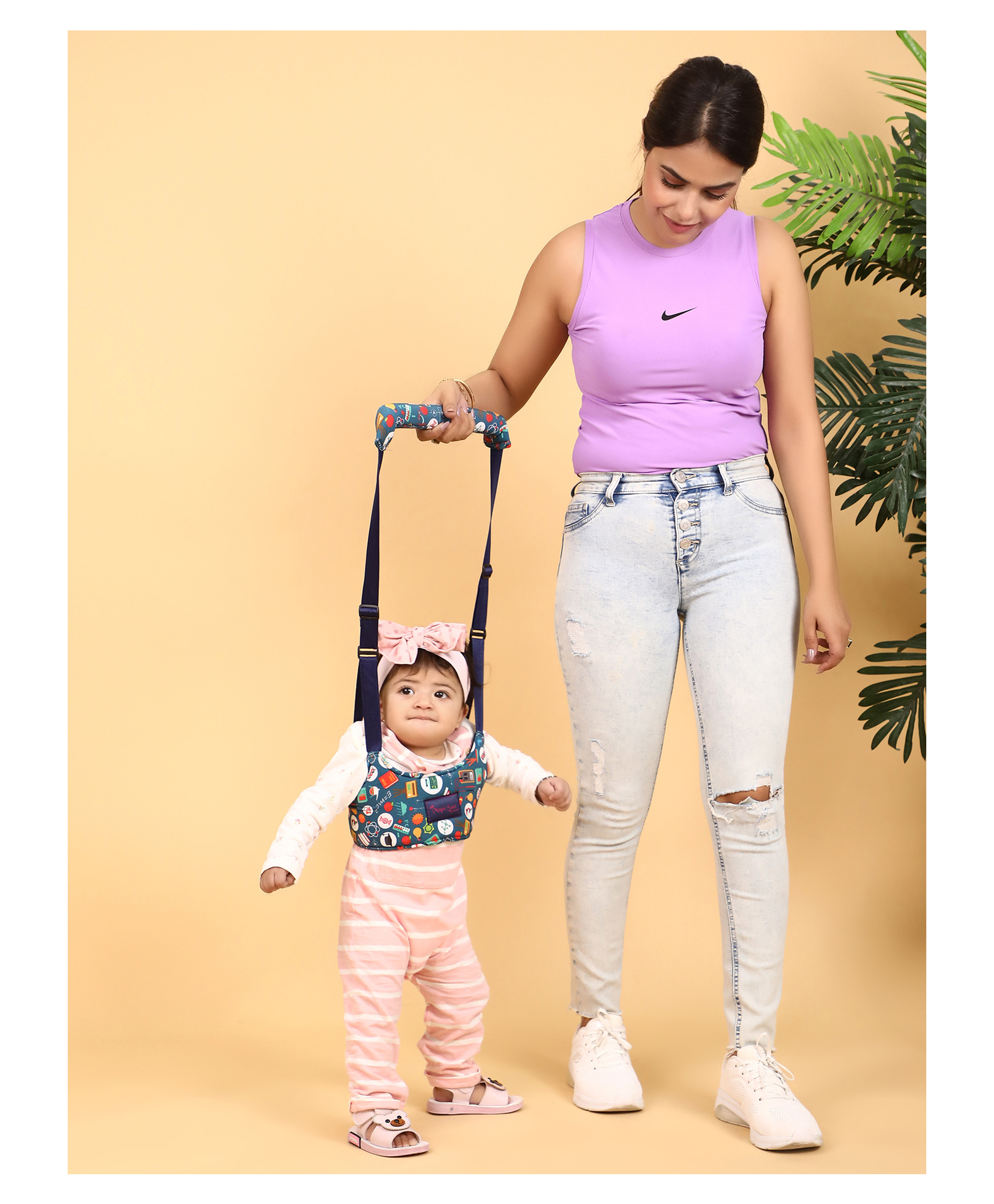 Magic Seat Science Design Walking Assistant Belt for Baby - Blue-picture-19