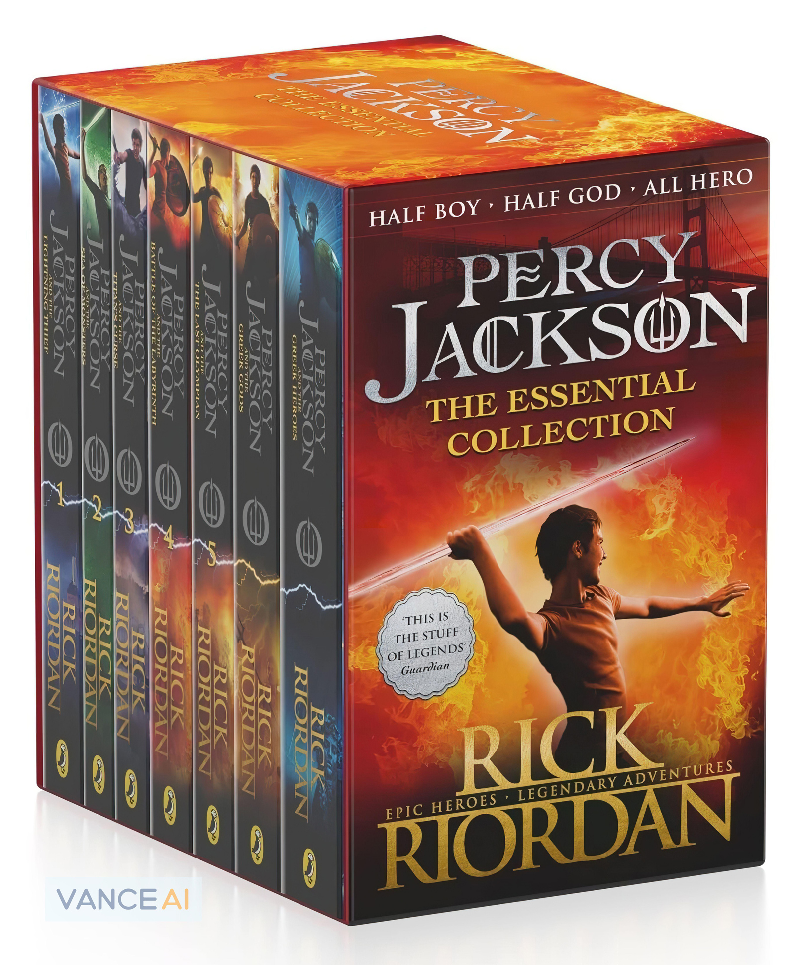 wilco international Essential Percy Jackson Collection Set of 7 Books - English-picture-20