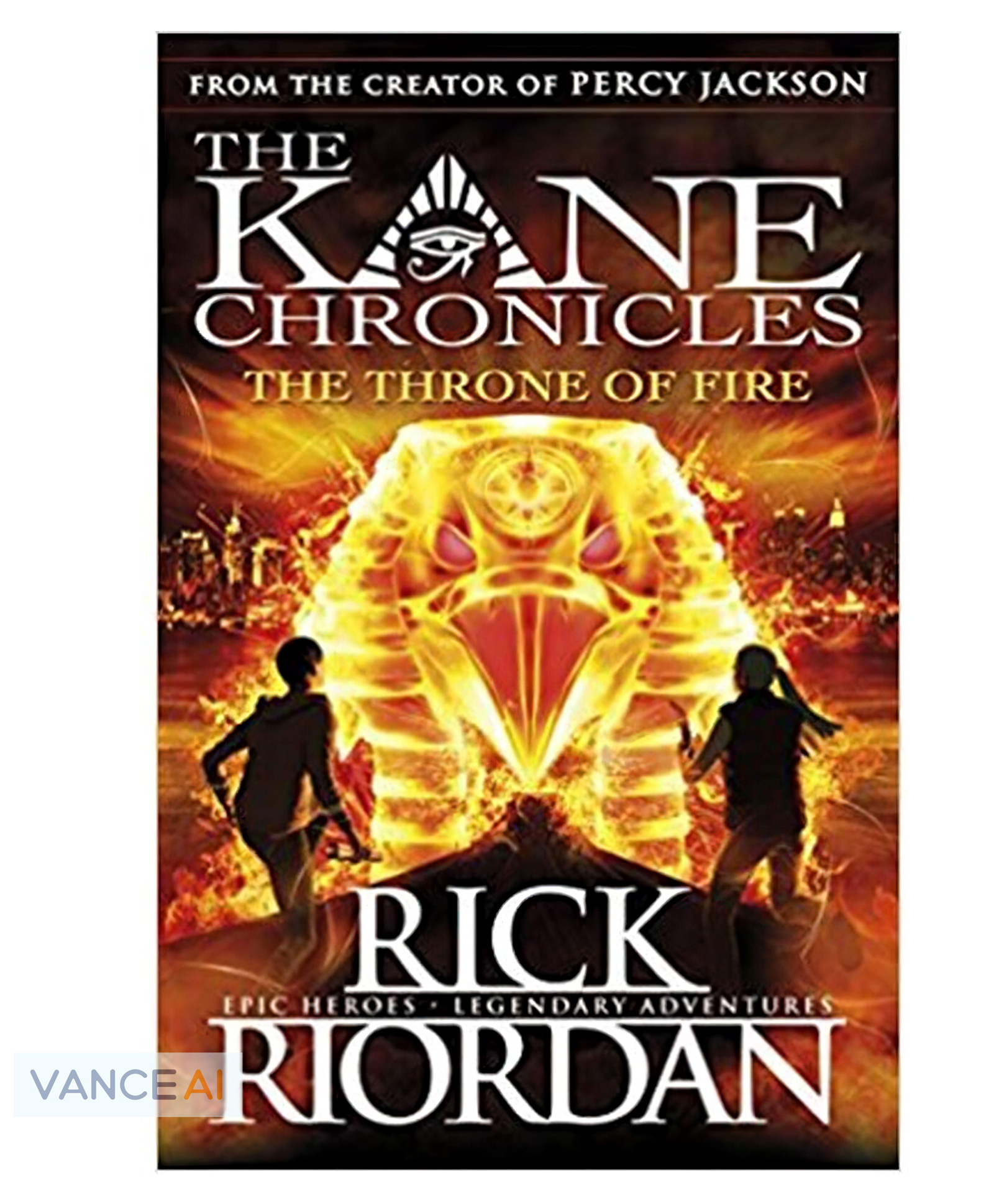The Kane Chronicles The Throne Fire Story Book by Rick Riordan - English-image-9