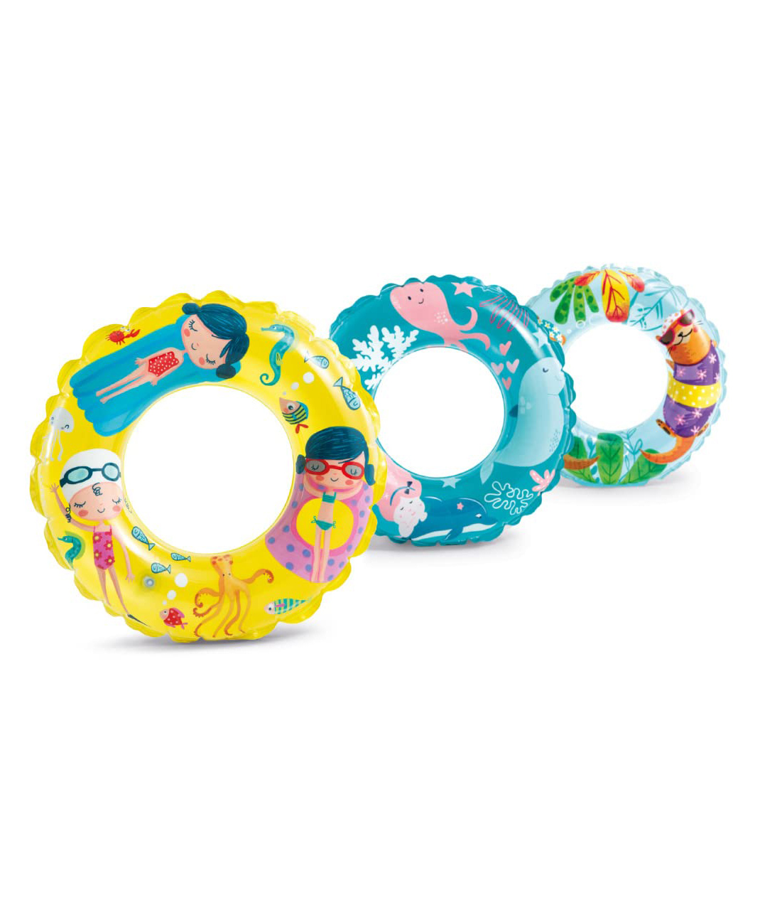 Toyshine 24'' Pack of 3 Pool Rings - Multicolour-image-29