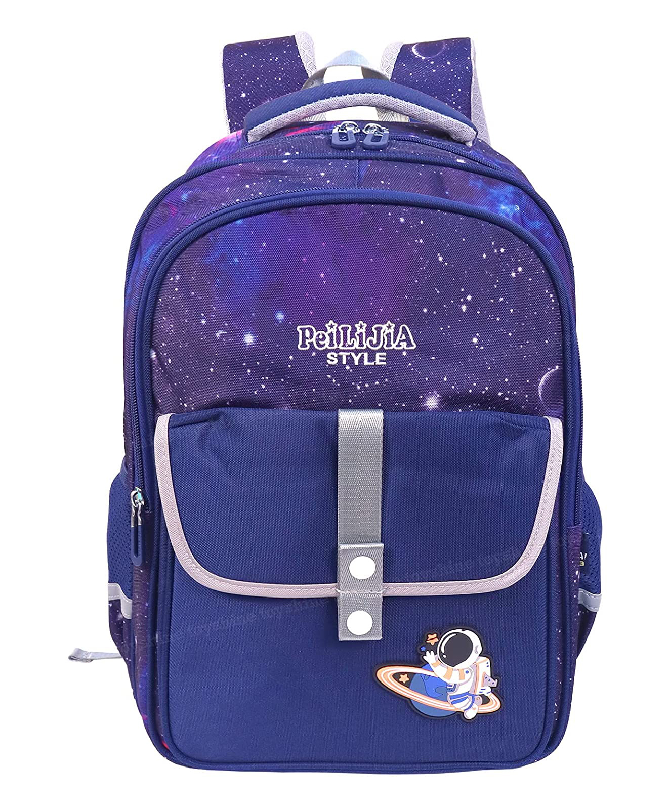 Toyshine Space Theme High School Kids Backpacks for Teen Girls Boys Lightweight Bag - Blue-image-42