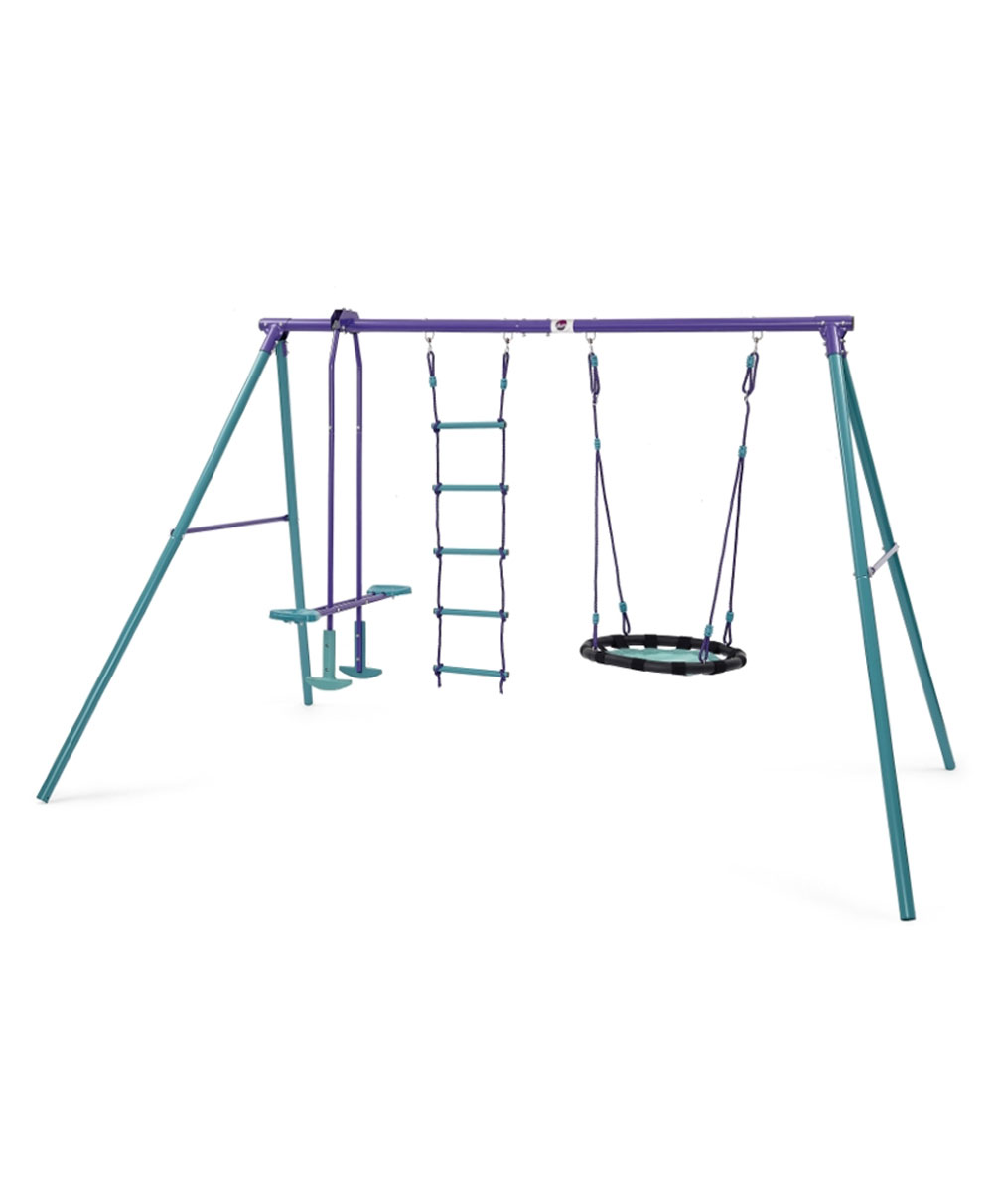plum toys Plum Metal Multiplay Swing Set - Multicolour-picture-11