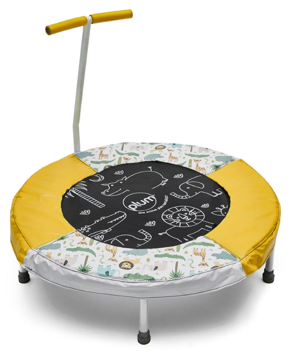 plum toys Plum Jungle Junior Bouncer with Sound - Yellow & White-picture-26