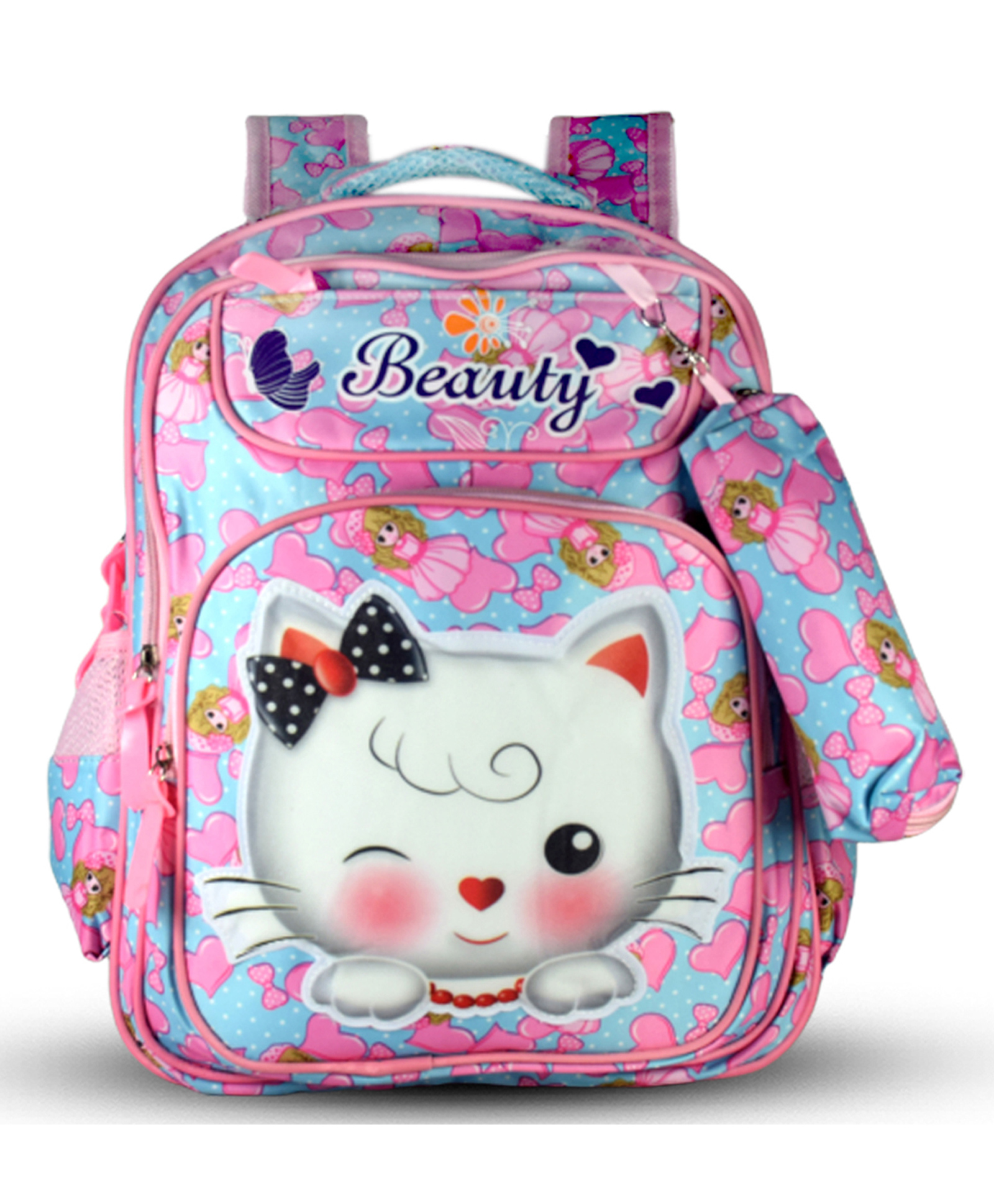 Tinytot 26 Litre Stylish & Trendy Water Resistant High Storage Backpack - 18 Inch-image-12