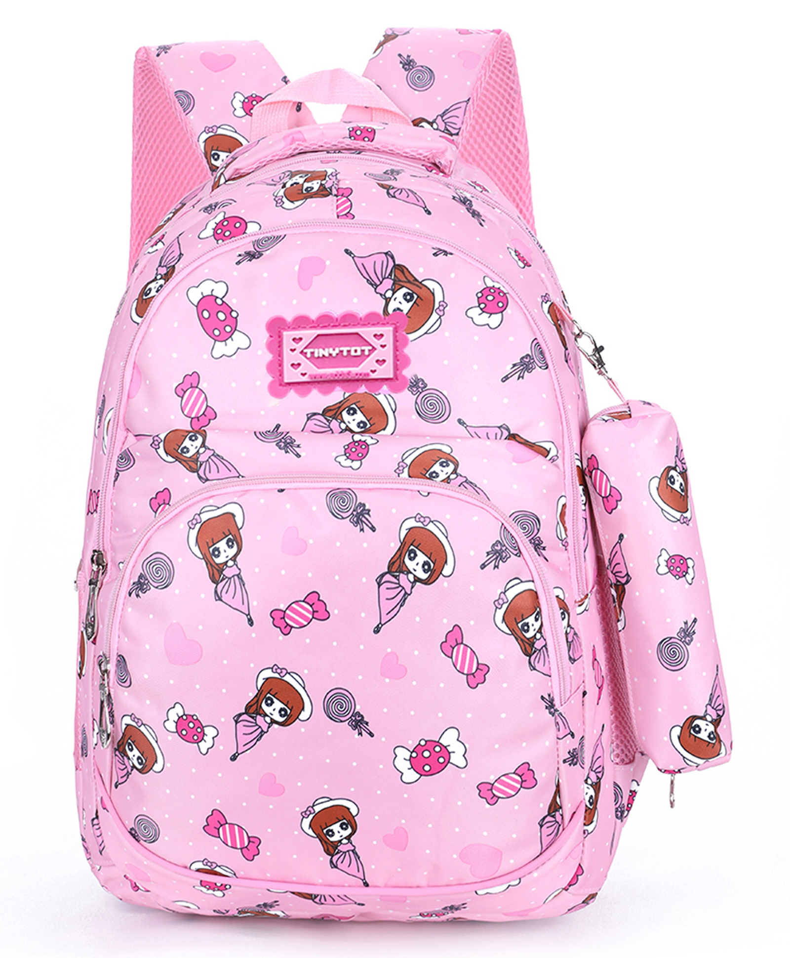 Tinytot 26 Litre Stylish & Trendy Water Resistant Backpack - 18 Inches-image-44