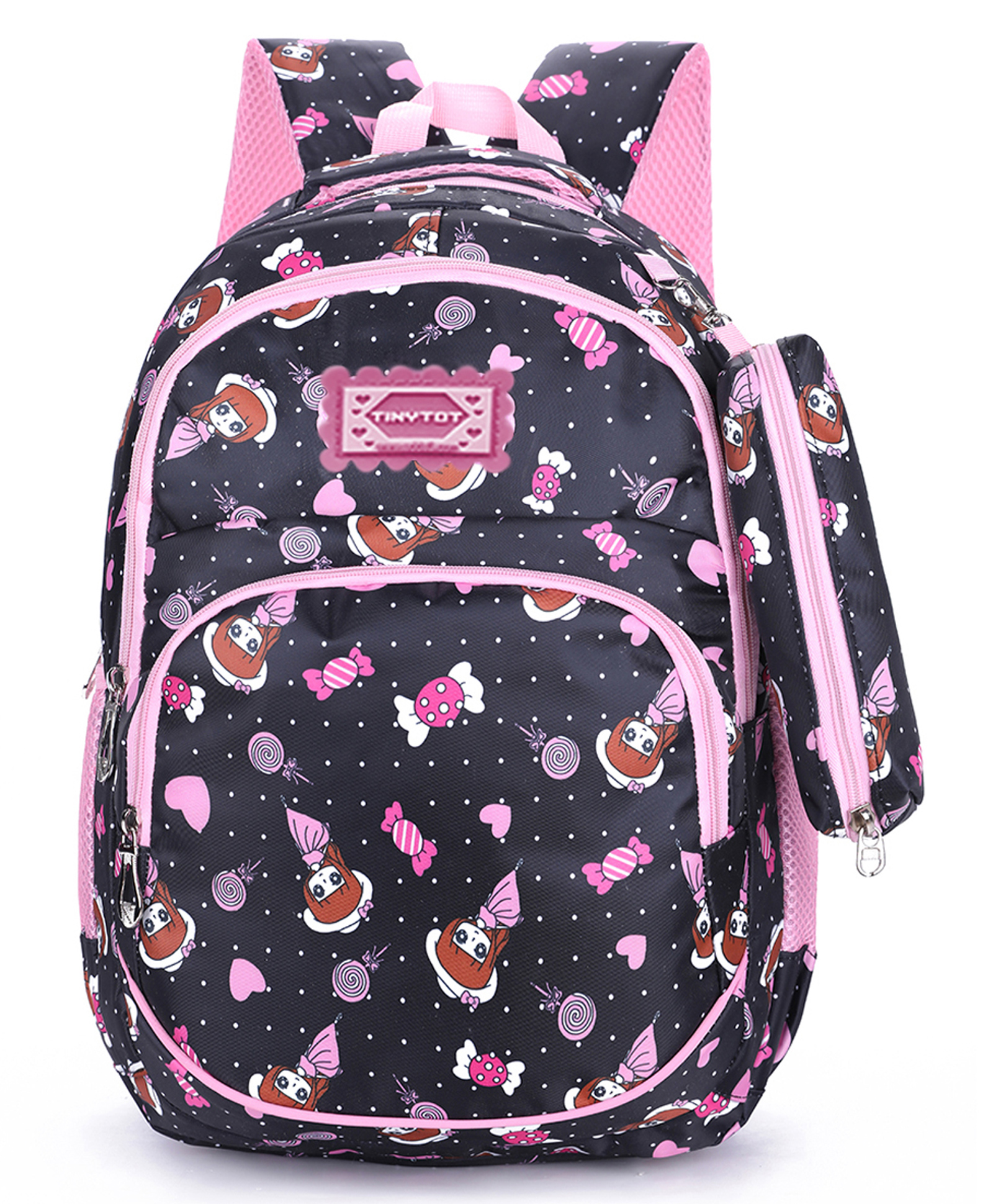 Tinytot 26 Litre Stylish & Trendy Water Resistant Backpack - 18 Inches-image-44