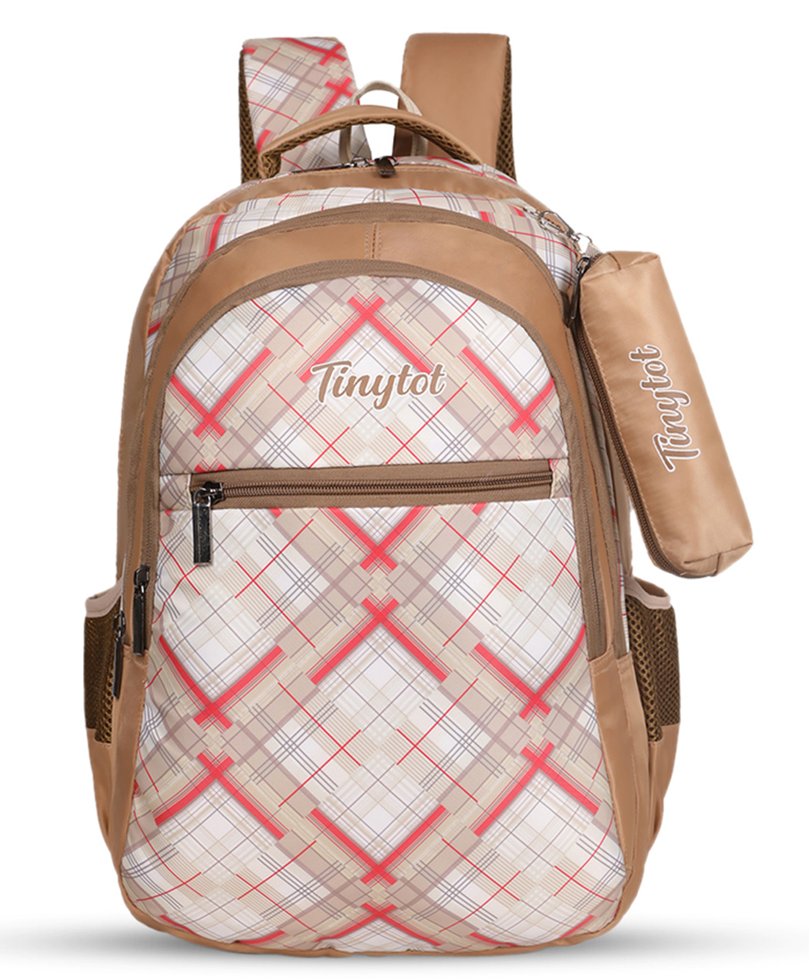 Tinytot 30 Litre, Stylish & Trendy Water Resistant Hi Storage School Collage Travel Backpack Bag with Pencil Pouch for Girls & Women, 19 Inch-image-26