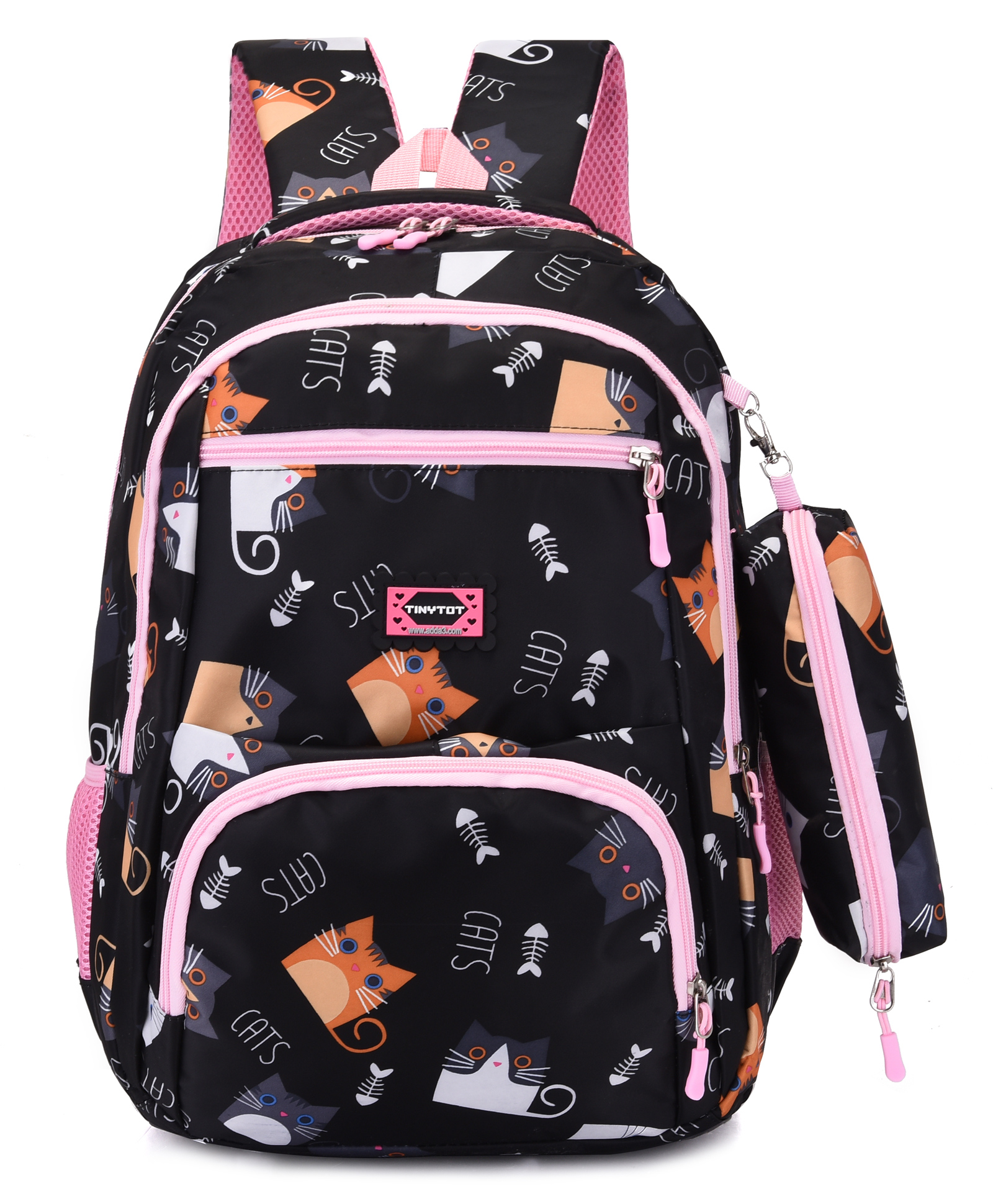 Tinytot 26 Litre Stylish & Trendy Water Resistant High Storage Backpack - 18 Inch-picture-6
