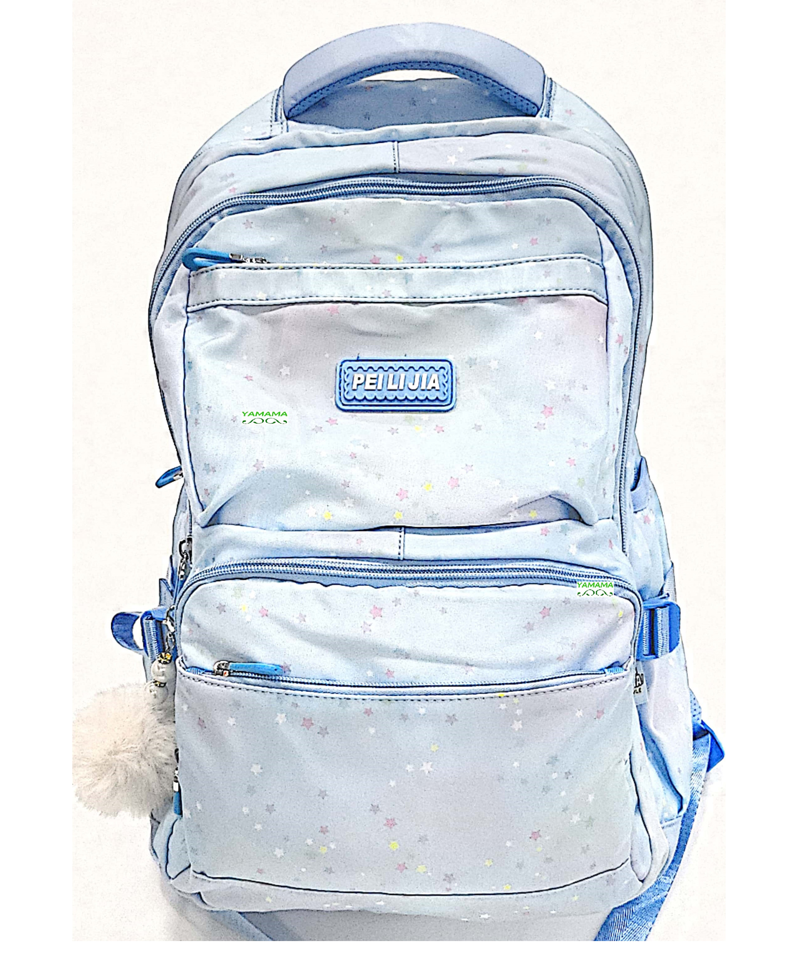 YAMAMA Casual Multipurpose Backpack Blue - 11 Inches-image-2