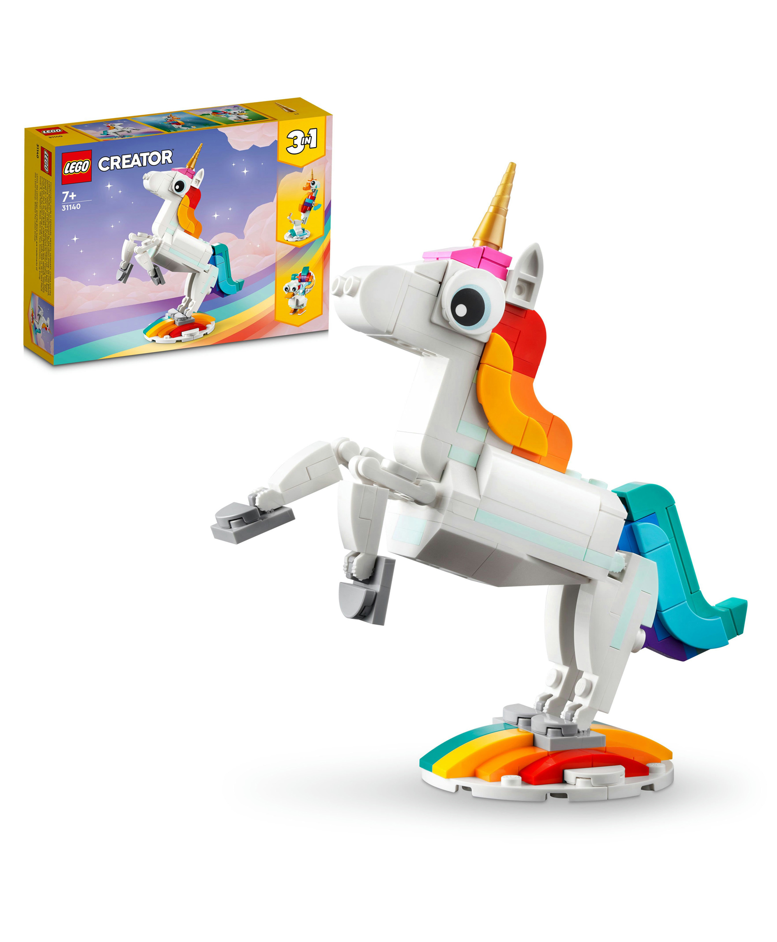 Lego Creator Magical Unicorn Building Toy Set - 145 Pieces - 31140