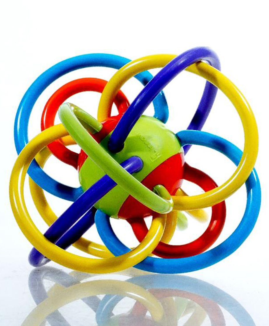Bitfeex Infant Toddler Rattle Toys 1 Loopi Rattle - Multicolor-picture-41