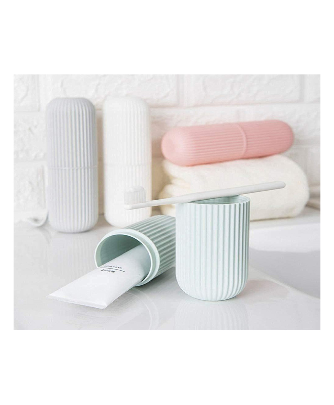 Mihar Essentials Anti Bacterial Oral Care Storage Case-( Colour May Vary )-picture-9