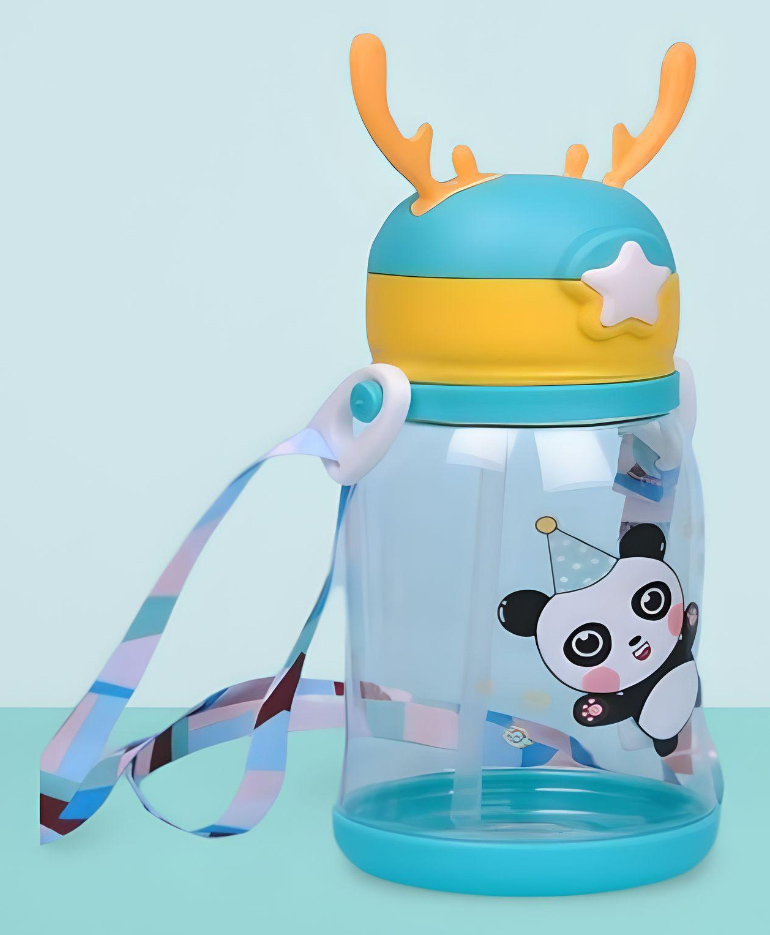 Mihar Essentials Straw Sipper Blue - 600ml-image-28